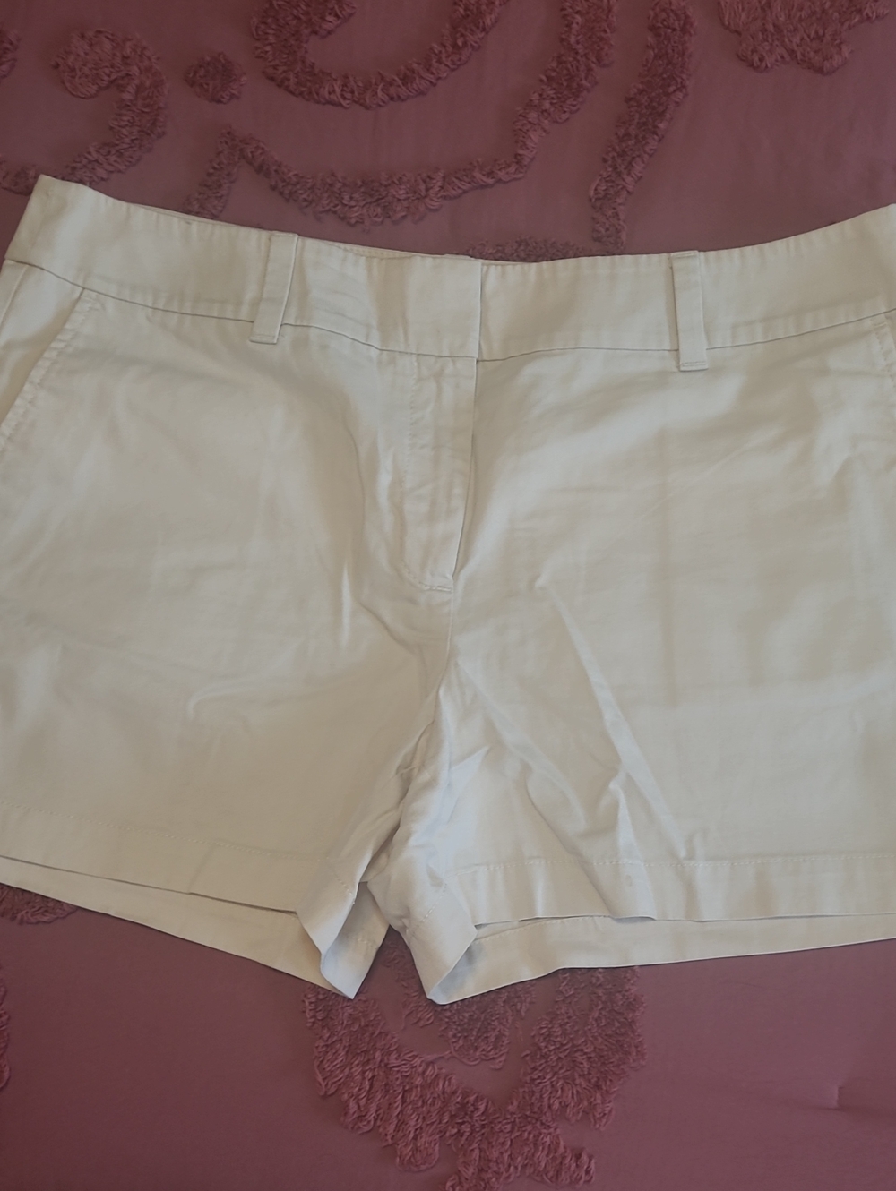 LOFT Khaki Tailored Shorts